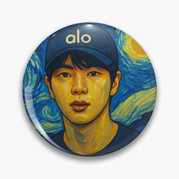 Item preview, bts jin kim kpop cute designed and sold by Crazy-universe.