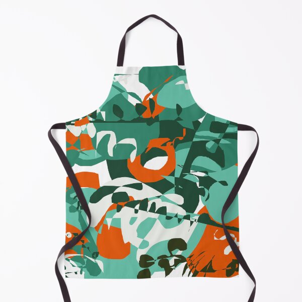 Item preview, Turquoise and Orange Abstract Design designed and sold by Jessielee72.