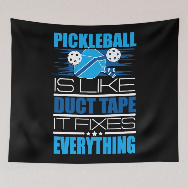 Item preview, Pickleball Is Like Duct Tape – It Fixes Everything Funny Sports Design designed and sold by miaa-artistshop.