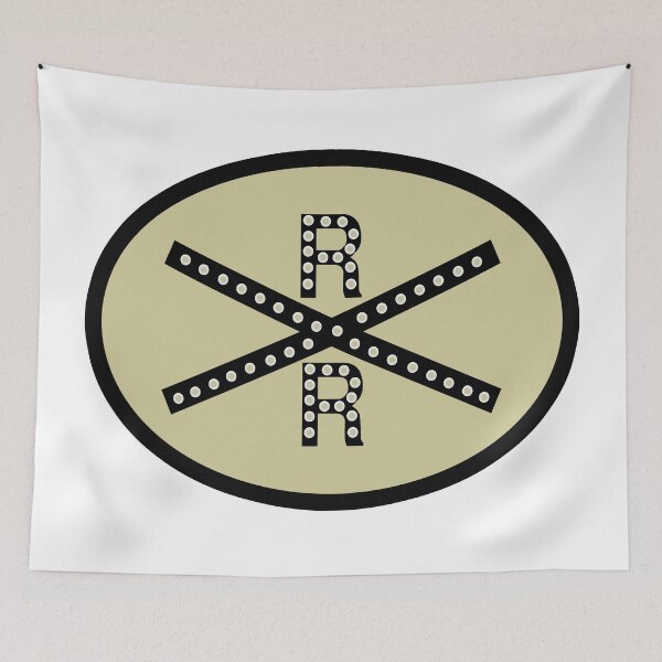 Item preview, Vintage Railroad Crossbuck designed and sold by QuayTradingCo.