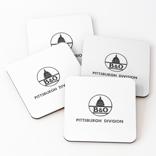 Item preview, Vintage Baltimore and Ohio Railroad - Pittsburgh Division designed and sold by QuayTradingCo.