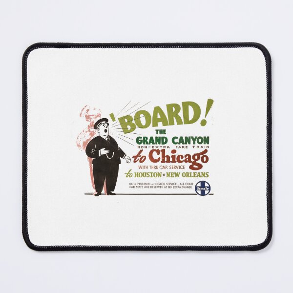 Item preview, Vintage Santa Fe - The Grand Canyon To Chicago designed and sold by QuayTradingCo.