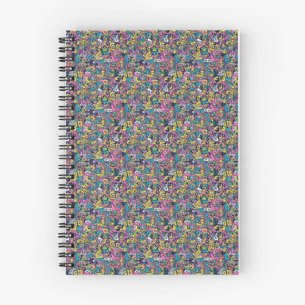 Item preview, colorful chaotic dark art pattern  designed and sold by YourPrettyHome.