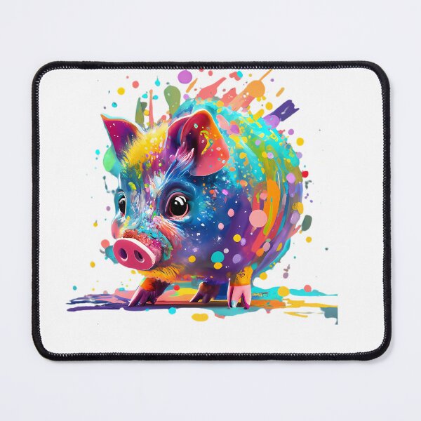 Item preview, Porcine Color Explosion / t-shirt designed and sold by albertotv250.