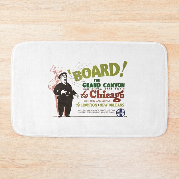 Item preview, Vintage Santa Fe - The Grand Canyon To Chicago designed and sold by QuayTradingCo.