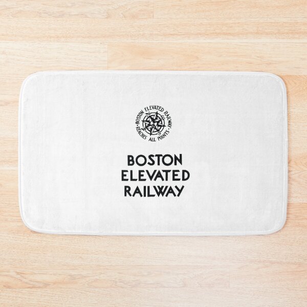 Item preview, Vintage Boston Elevated Railway designed and sold by QuayTradingCo.