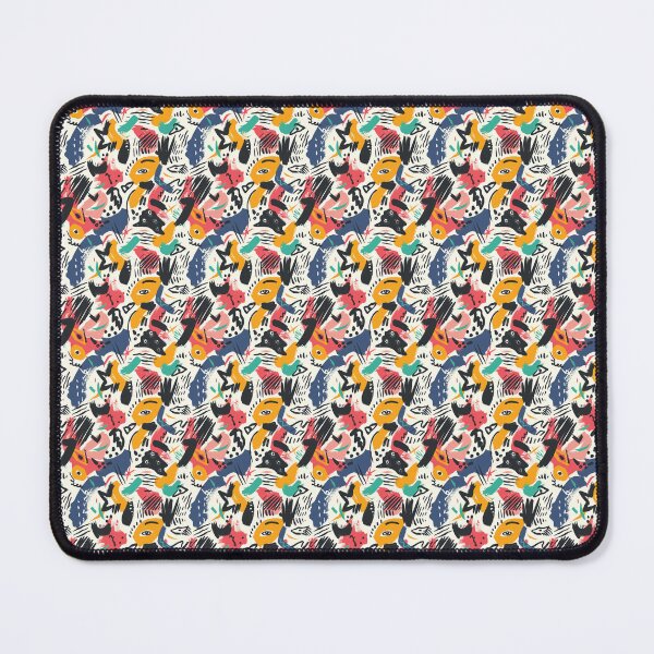 Item preview, colorful chaotic art pattern designed and sold by YourPrettyHome.
