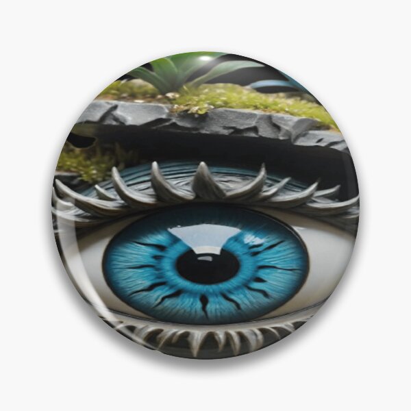 Item preview, Groovy blue human eye. designed and sold by DaliaSabryTee.