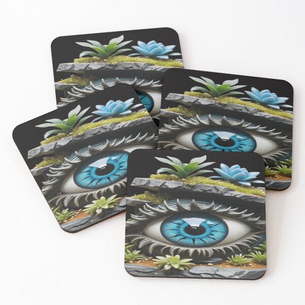 Item preview, Groovy blue human eye. designed and sold by DaliaSabryTee.