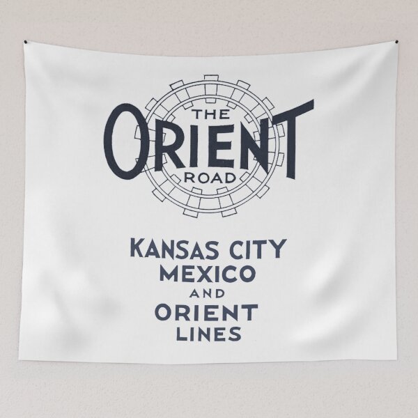 Item preview, Vintage The Orient Road - Kansas City Mexico and Orient Lines designed and sold by QuayTradingCo.
