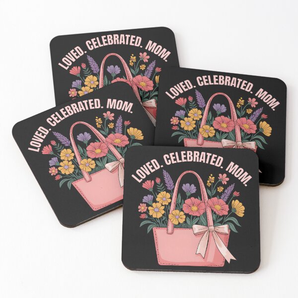 Item preview, Loved. Celebrated. Mom. – Elegant Floral Mother’s Day  designed and sold by Fragy72.