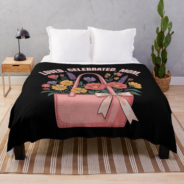 Item preview, Loved. Celebrated. Mom. – Elegant Floral Mother’s Day designed and sold by Fragy72.