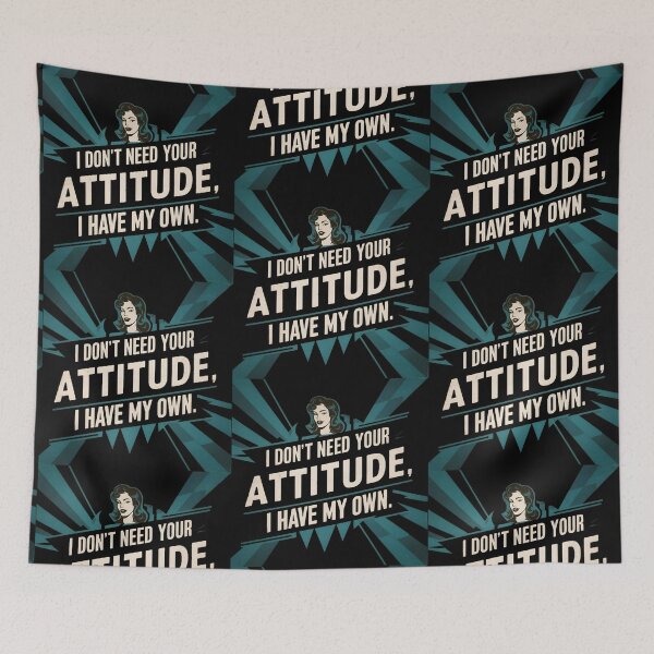 Item preview, I Don't Need Your Attitude, I Have My Own designed and sold by PlanetMarker.