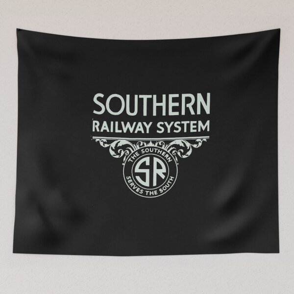 Item preview, Vintage Southern Railway System - Serves The South designed and sold by QuayTradingCo.