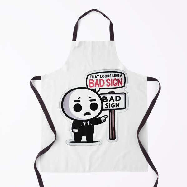Item preview, Bad Sign - Witty Character Design  designed and sold by Draven Royce.