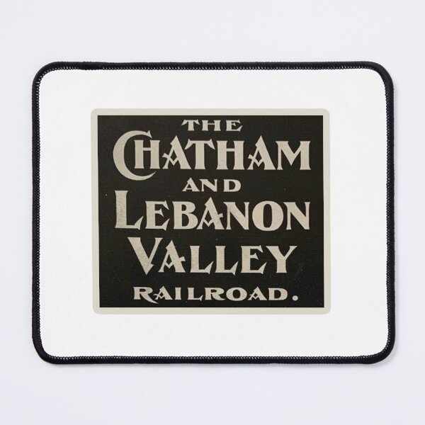Item preview, Vintage The Chatham and Lebanon Valley Railroad designed and sold by QuayTradingCo.