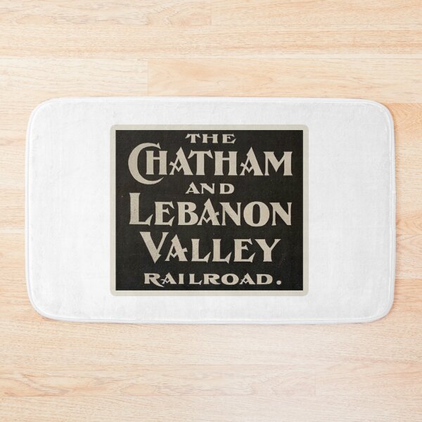 Item preview, Vintage The Chatham and Lebanon Valley Railroad designed and sold by QuayTradingCo.