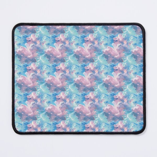 Item preview, Dreamy Sky Doodles blue pink designed and sold by YourPrettyHome.