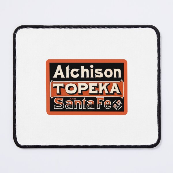 Item preview, Vintage Red Atchison Topeka and Santa Fe Railway designed and sold by QuayTradingCo.