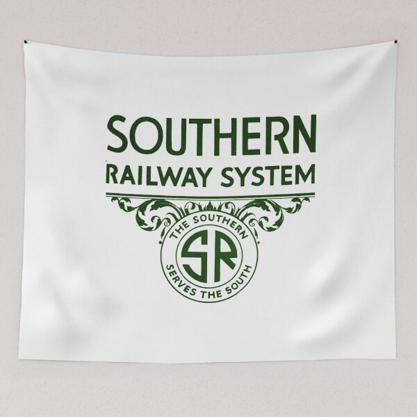 Item preview, Vintage Southern Railway System - Serves The South designed and sold by QuayTradingCo.
