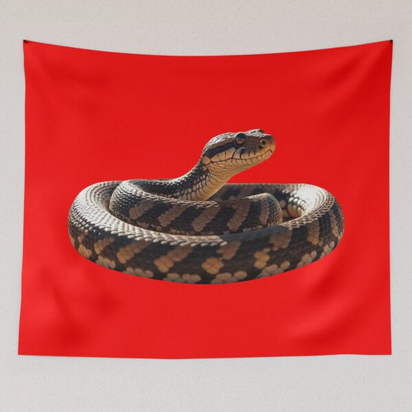 Item preview, SNAKE (#FF0000) designed and sold by Marlon Oseguera.