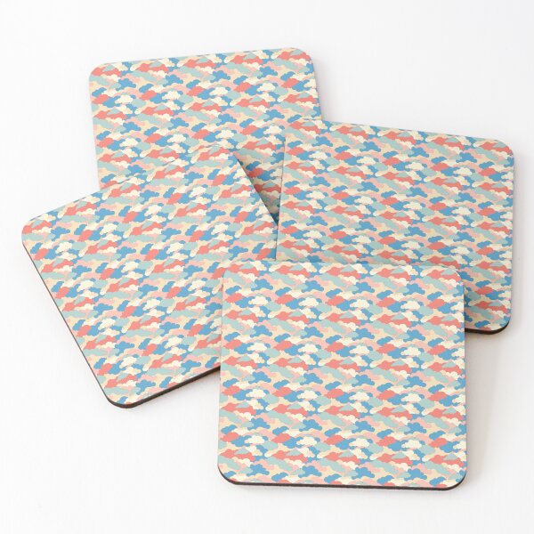 Item preview, Whimsical Cloud Hot Colored Parade designed and sold by YourPrettyHome.