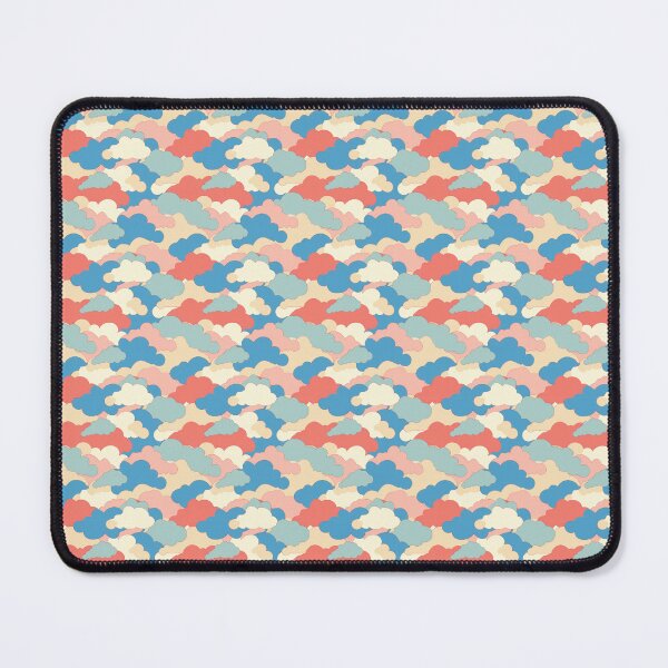 Item preview, Whimsical Cloud Hot Colored Parade designed and sold by YourPrettyHome.