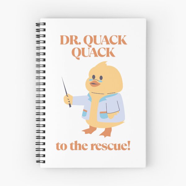 Item preview, Dr. Quack Quack to the rescue designed and sold by CursedCubicle.