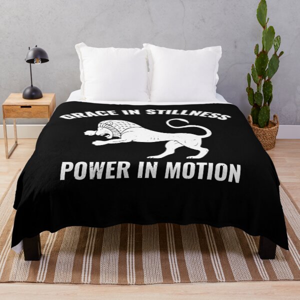 Item preview, Grace in Stillness, Power in Motion – Lion Graphic designed and sold by Kamran-Sharjeel.