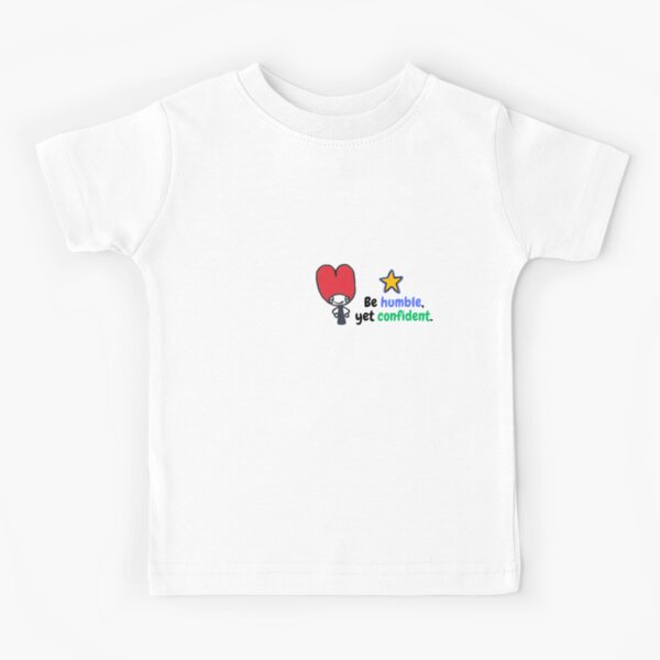 Vista previa del artículo con la obra «Afirmación positiva (Se humilde, pero confiado.)», diseñado y vendido por Words Grow Wings.