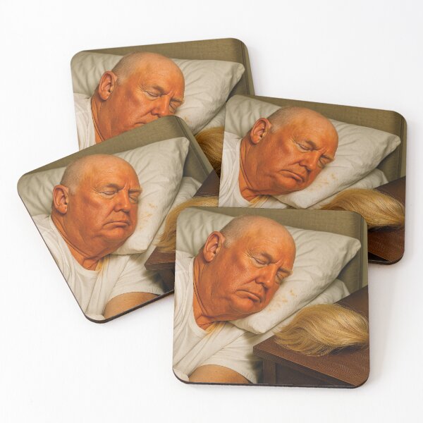 Item preview, Wig Down Wednesday: The Sleep of a Spray-Tanned Ego designed and sold by Angry Creamsicle.