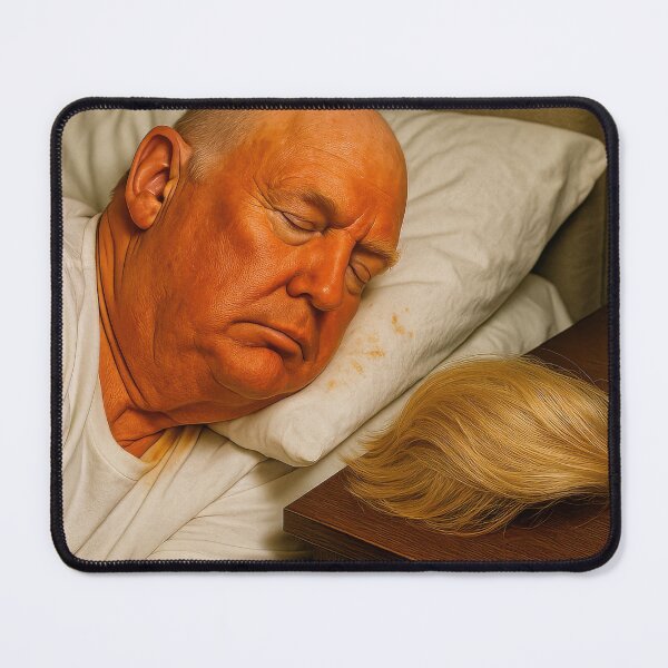 Item preview, Wig Down Wednesday: The Sleep of a Spray-Tanned Ego designed and sold by Angry Creamsicle.