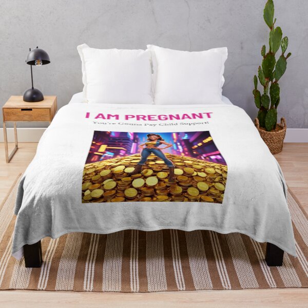 Item preview, I AM PREGNANT. YOU'RE GONNA PAY CHILD SUPPORT! designed and sold by FAMILY DYNASTY.
