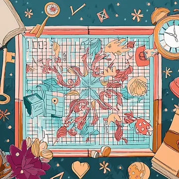 Artwork thumbnail, Logic Puzzles I - Raloel by Raloel Art
