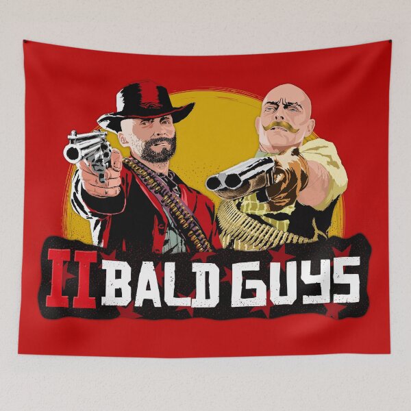 Item preview, Two Red Dead Bald Guys designed and sold by SSViGuy.