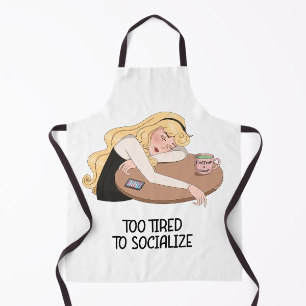 Item preview, Too Tired to Be Sociable – Modern Sleeping Beauty designed and sold by Mjs-Things.