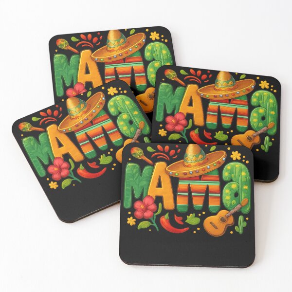 Item preview, Colorful Mama Sombrero Cactus Cinco De Mayo designed and sold by diyoor.