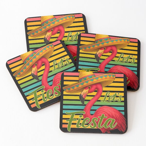 Item preview, Lindo Let's Fiesta Flamingo Fiesta Mexicana Divertido Cinco De Mayo designed and sold by diyoor.