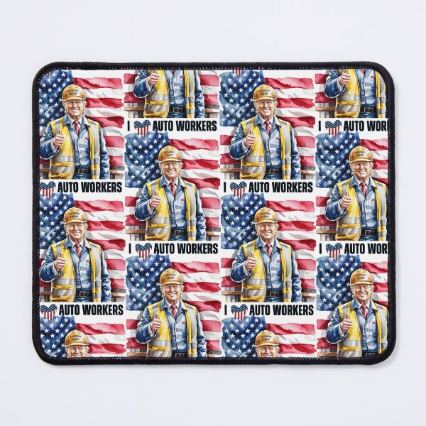 Item preview, Trump "I Love Auto Workers" designed and sold by Roy & Tiffany.
