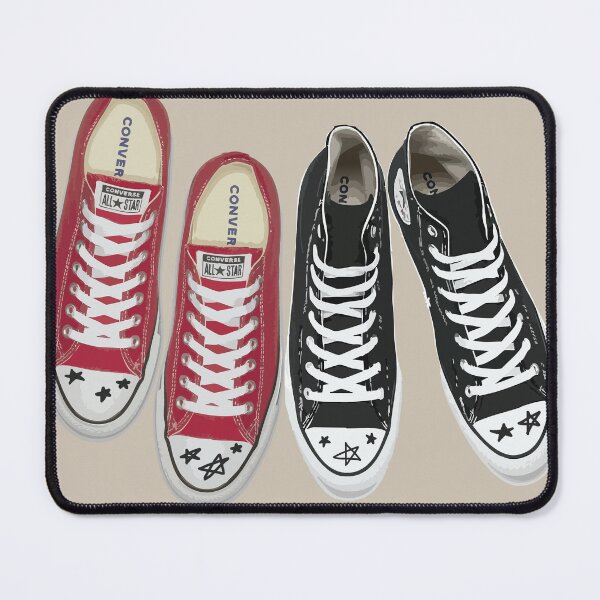 Item preview, Red and Black Converse  designed and sold by AbigailHerman.