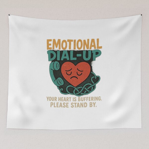 Item preview, Emotional Dial-Up designed and sold by STATICDUST.