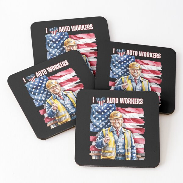 Item preview, Trump "I Love Auto Workers" designed and sold by Roy & Tiffany.