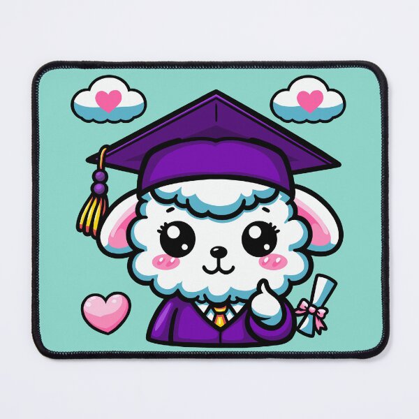Item preview, Cute Graduation Lambkin designed and sold by Ghost on Toast.