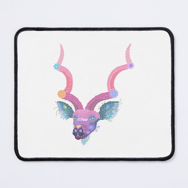 Item preview, Floral Animal "Wildebeest" WeArePrettierThanFlowers designed and sold by 366birthflower.