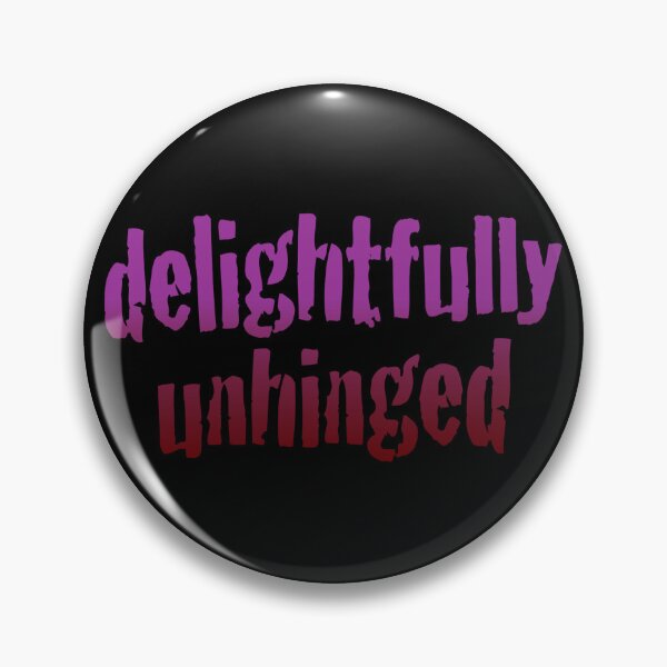 Item preview, Delightfully Unhinged Purple to Red Gradient Graphic Print designed and sold by Feral Designs by Lauren Elisabeth.
