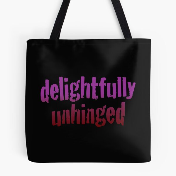 Item preview, Delightfully Unhinged Purple to Red Gradient Graphic Print designed and sold by Feral Designs by Lauren Elisabeth.