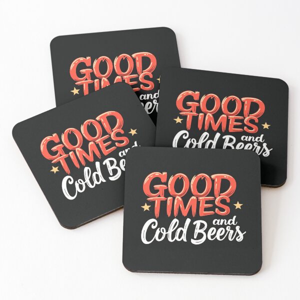 Item preview, Good Times and Cold Beers  designed and sold by nhk999.