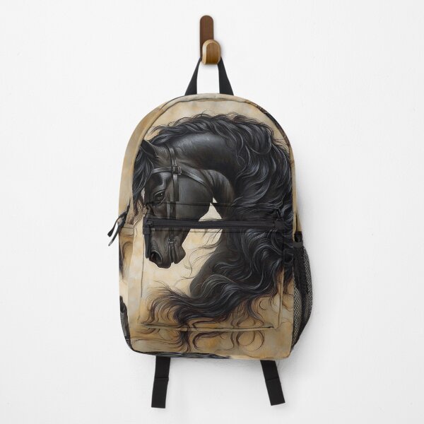 Item preview, Black Friesian Horse print designed and sold by dcrc.