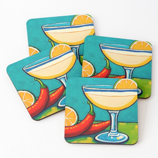 Item preview, Liven Up Your Cinco de Mayo with a Bold Cocktail Citrus Garnish and Fiery Chili Pepper designed and sold by OlfactoART Studio.