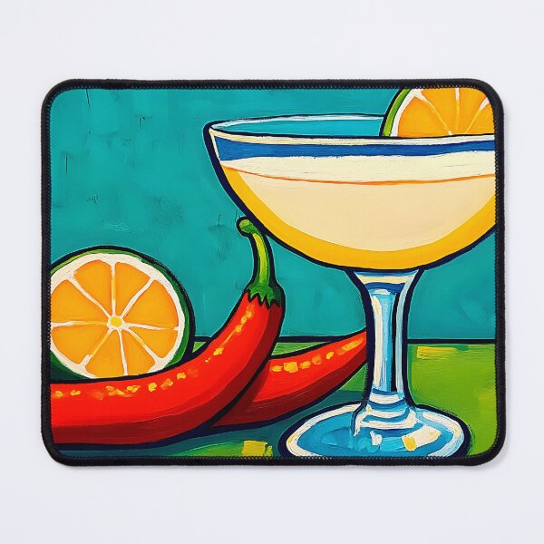 Item preview, Liven Up Your Cinco de Mayo with a Bold Cocktail Citrus Garnish and Fiery Chili Pepper designed and sold by OlfactoART Studio.